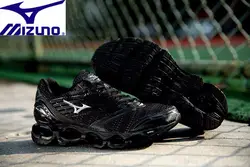 Mizuno Wave PROPHECY 5 Professional Мужская обувь кроссовки Air Cushioning спортивные кроссовки Тяжелая атлетика обувь Черный Размер 40-45