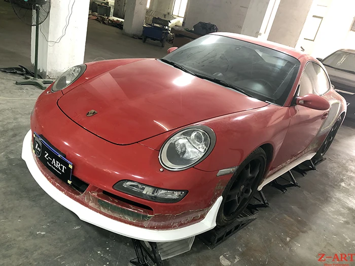 Z-ART RS карбоновое волокно AeroFit для Porsche 911 2009-2005 карбоновый Комплект для Porsche 997 997,1