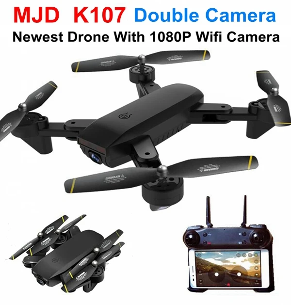 MJD K107 складной Радиоуправляемый Дрон может добавить VR очки RC самолет