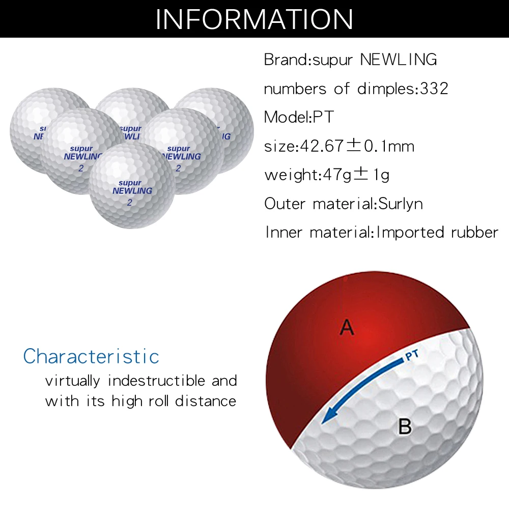 Brand new Golf Ball GOG and Supur Newling Golf Balls Supur Long Distance basketball global map Globe Crystal ball dropship 1pc