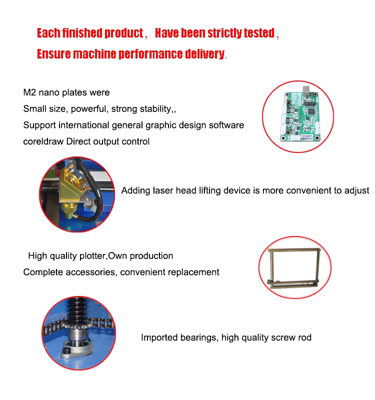 hot sale laser engraving cutting machine 4060 made in china