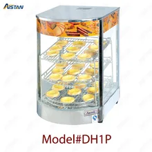 DH1P Commercial Countertop Electric Stainless Steel snack bread pizza Food Warmer Display Showcase electric food warming display showcase hotdog warmer cabinet high quality food warming display case food heating show case