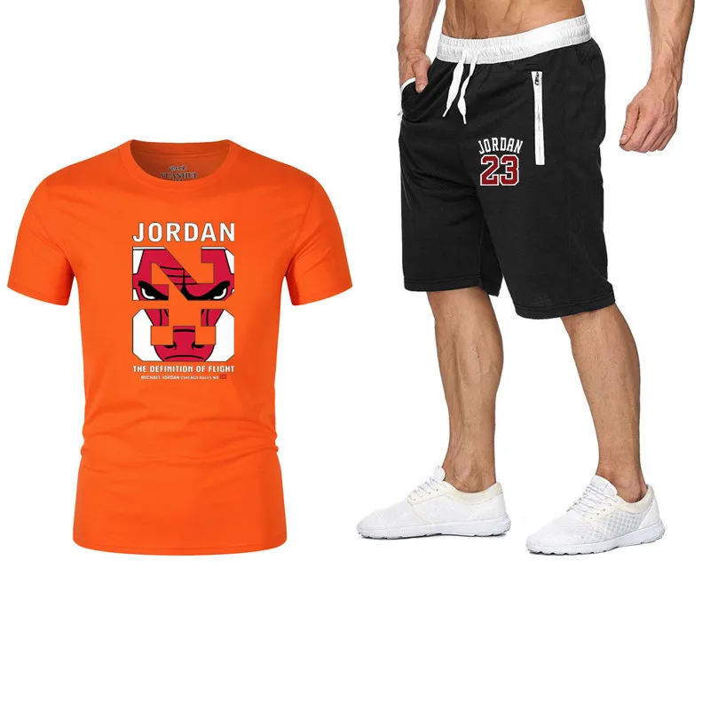 summer two piece set jordan 23 short set tracksuit men outfits casual streetwear sport suit jogging sweat suits t-shirt shorts summer two piece set jordan 23 short set tracksuit men outfits casual streetwear sport suit jogging sweat suits t-shirt shorts