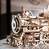 Robotime DIY Movable Locomotive by Clockwork Wooden Model Building Kits Assembly Toys Gift LK701 for Dropshipping ► Photo 3/6