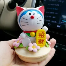 Новая Счастливая кукла для автомобиля талисман счастья жир Кот украшения интерьера Забавный подарок милые игрушки милый японский мультфильм авто аксессуары