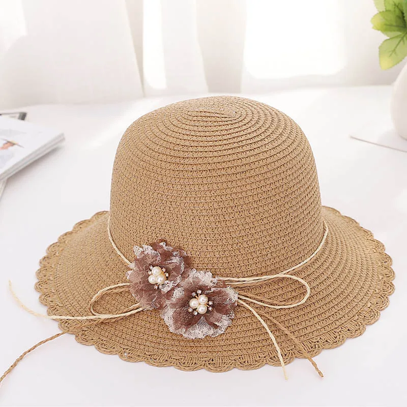 الشيفون أعلى فارغة السيدات الشمس قناع قبعات صيفية شاطئ كاب عارضة طباعة زهرة قبعة الشمس النساء الفتيات طوي ذيل حصان الصيف قبعات