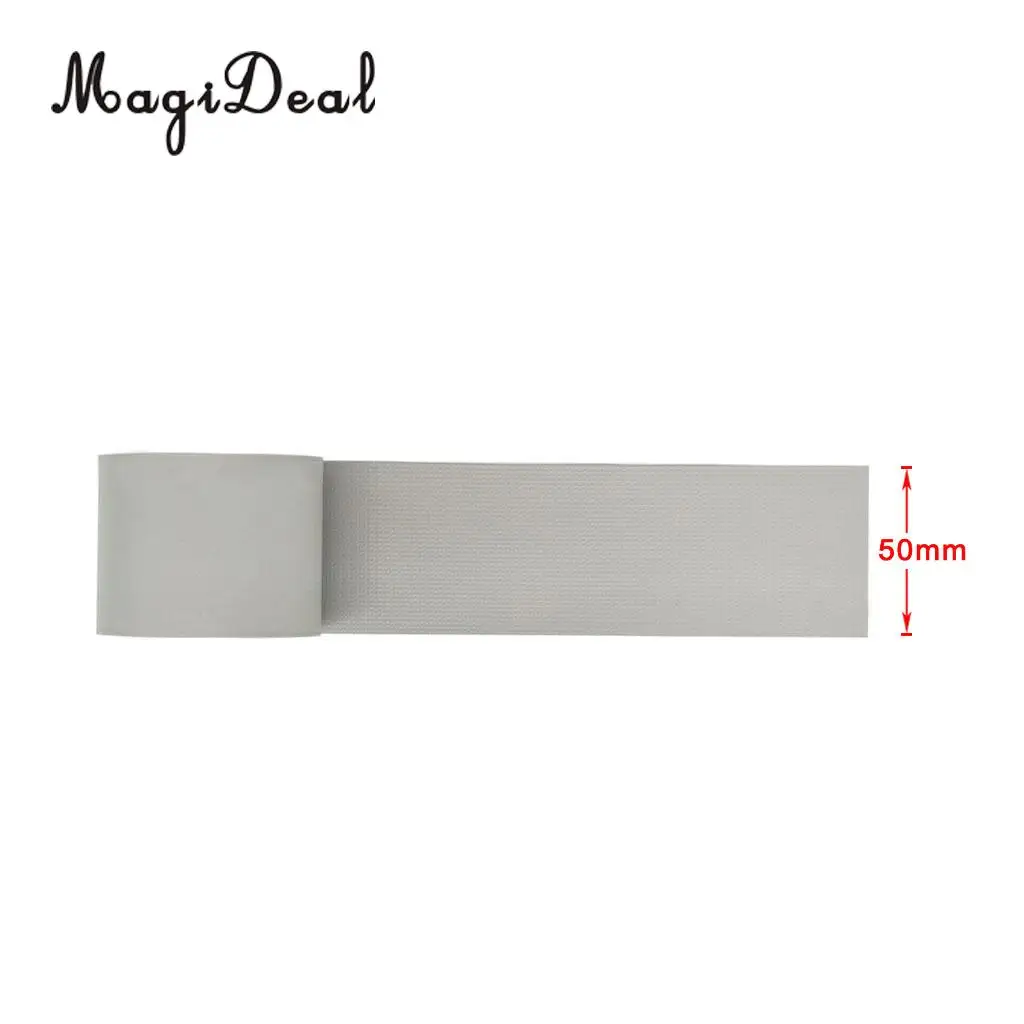 MagiDeal Waterproof Inflatable Boat/Dinghy/RIB Mid Grey PVC Repair Patch 51*1000mm for Kayak Canoe Dinghy Yacht Replacement