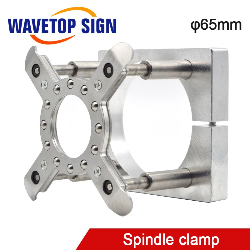 

WaveTopSign 65mm CNC Engraving Machine Spindle Automatic Plate Device Diy Accessories CNC Plate Clamp