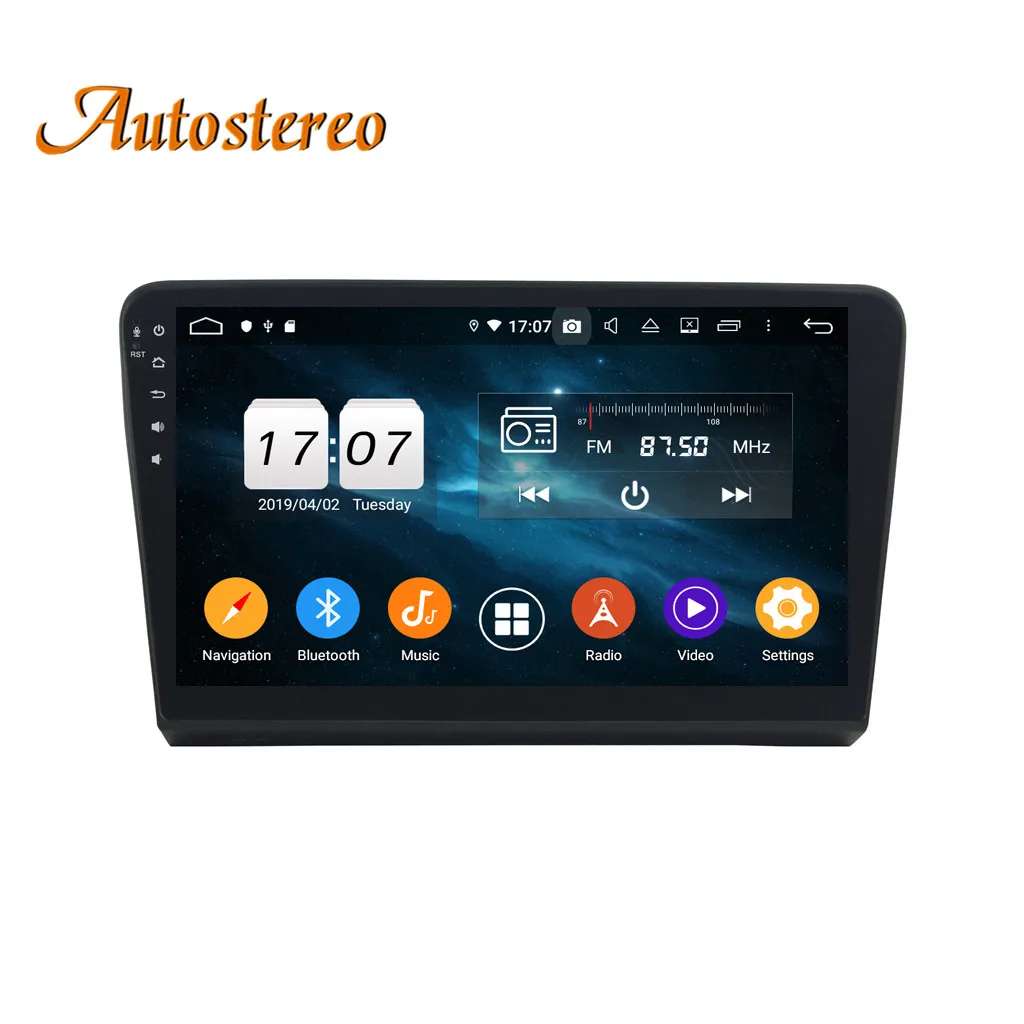 Sale DSP Android 9.0 Car GPS navigation For Volkswagen BORA 2012-2015 multimedia DVD player head unit autoradio tape recorder stereo 1