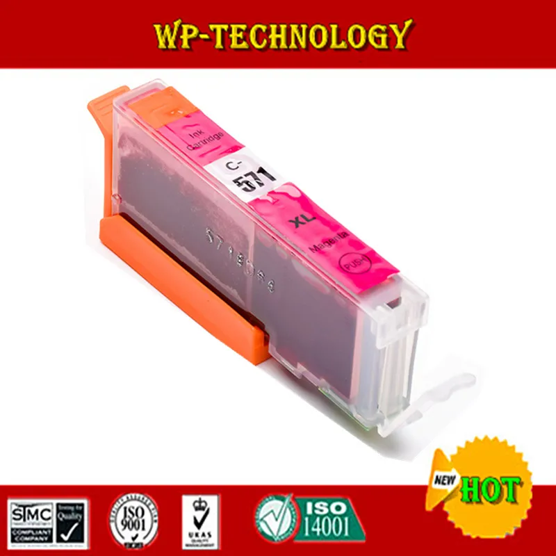 15PK совместимый картридж с чернилами для Canon PGI-570 CLI-571 Костюм для Canon MG5750 MG5751 MG5752 MG6850 MG6852 MG6853 MG7750 и т. д