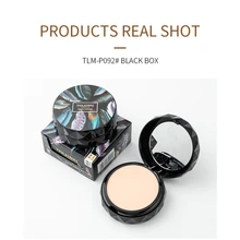 3 цвета полупрозрачный прессованный порошок с слоеной База под макияж лица основа водонепроницаемый свободный порошок наборы для макияжа