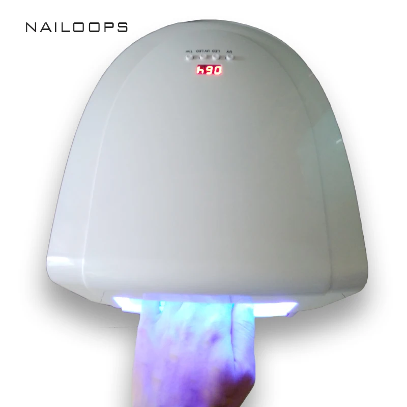 

66w LED UV Lamp Nails Gel Curing Dry Equipment Machine For Europe Nail Salon Fast curing 30s to 240s Timer