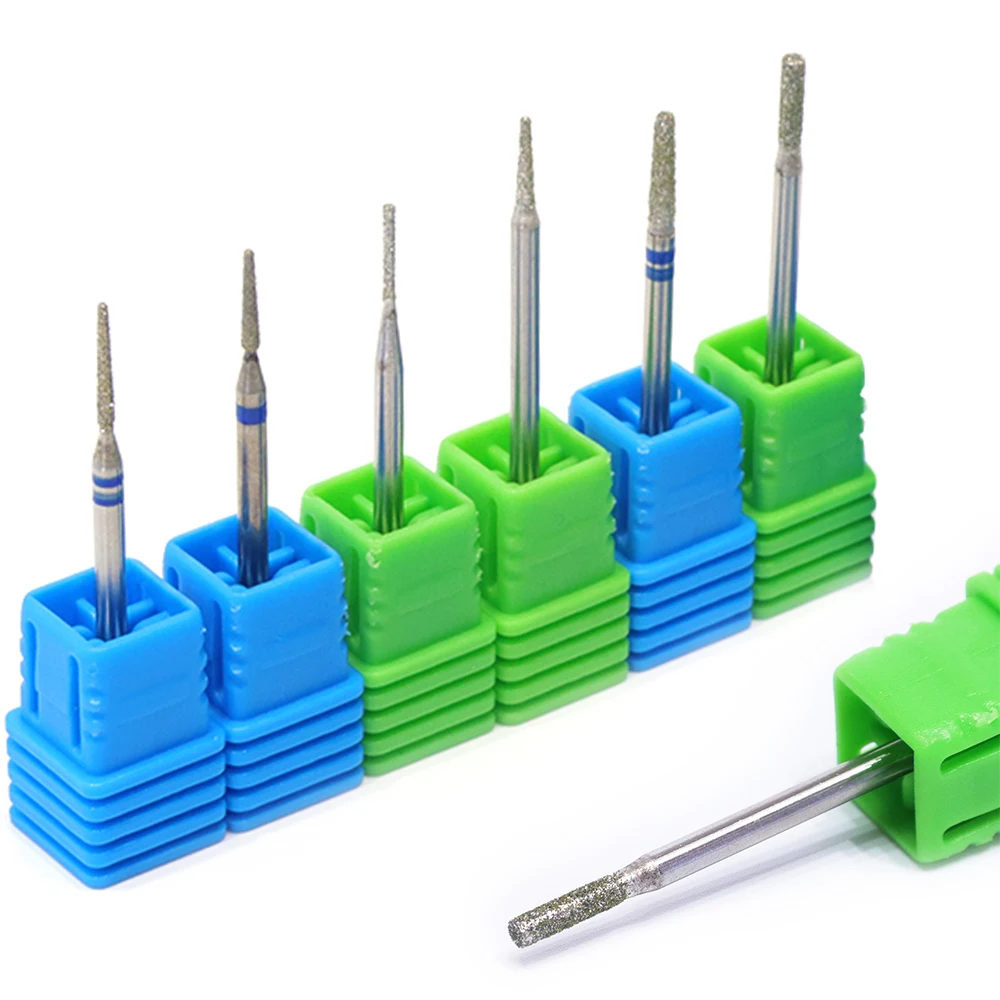 

14 Types Diamond Electric Nail Drill Burr Milling Cutter Nail Pedicure Electric Manicure Drill Accessory Nail Art Tools LA056