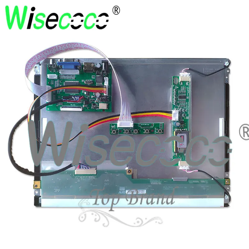 para Computador Portátil Industrial 12.1 Polegada Anti Brilho Tela Lcd 800*600 com Vga 50 Pinos Ttl Saída Placa Motorista - Imagem 5