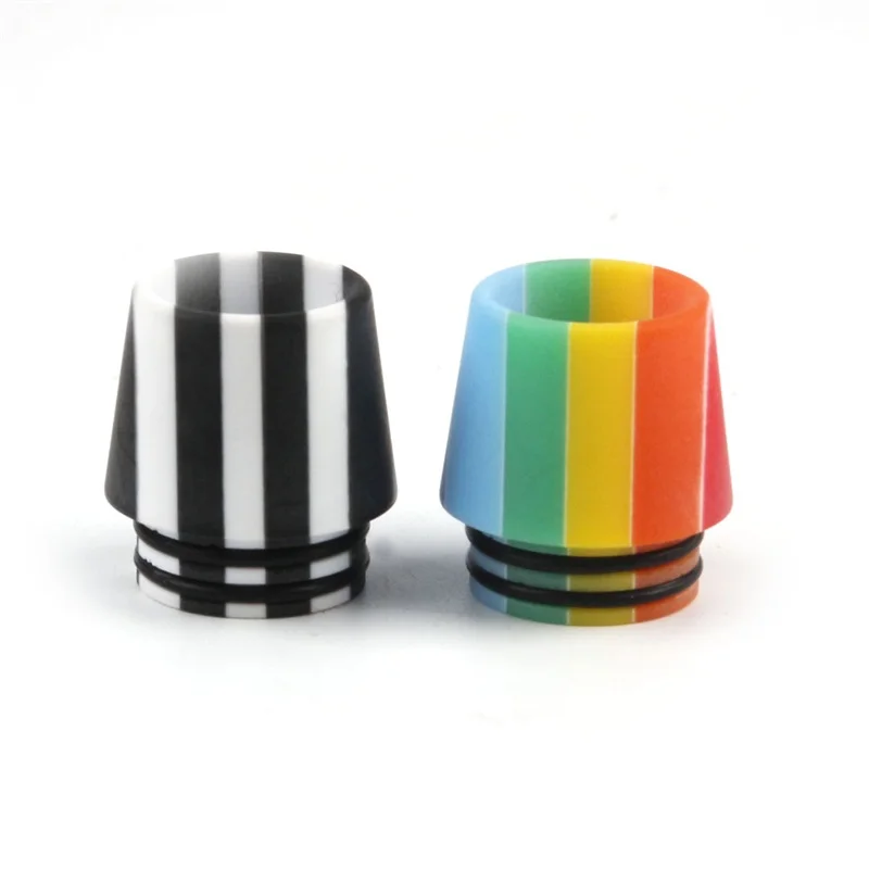 810 Drip Tips Cone Shape Epoxy Resin Drip Tip Wide Bore Mouthpiece for