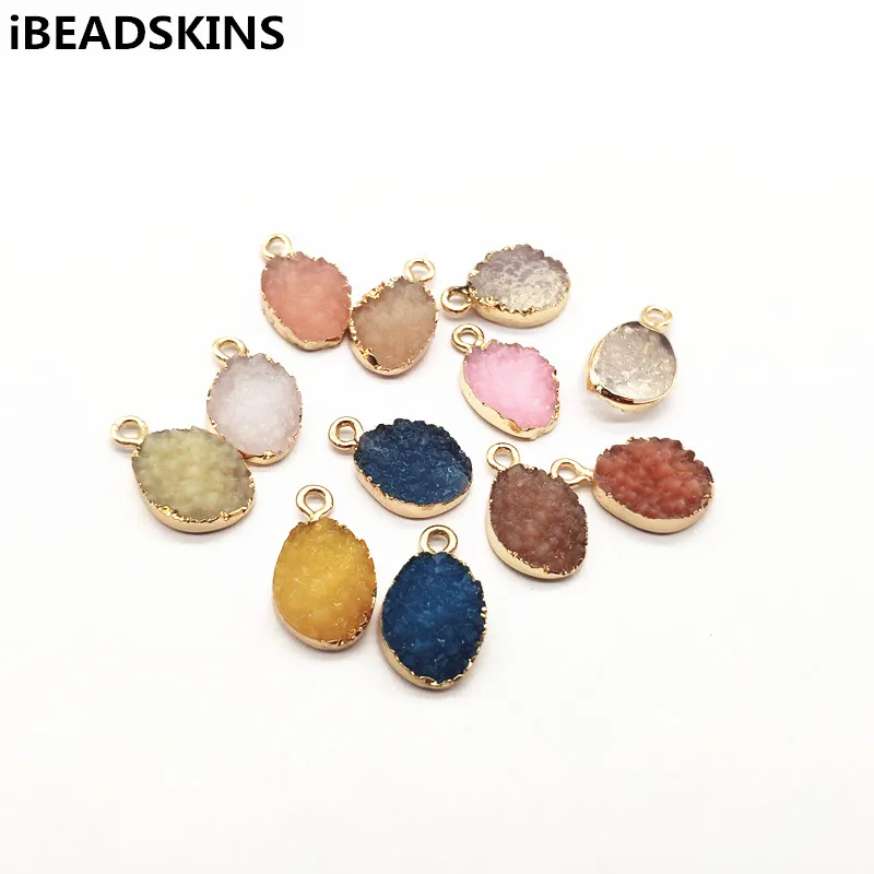 

New arrival! 18x10mm random mix 50pcs Resin drop charm for for Earring accessories,Earring parts,Jewelry Findings DIY Making