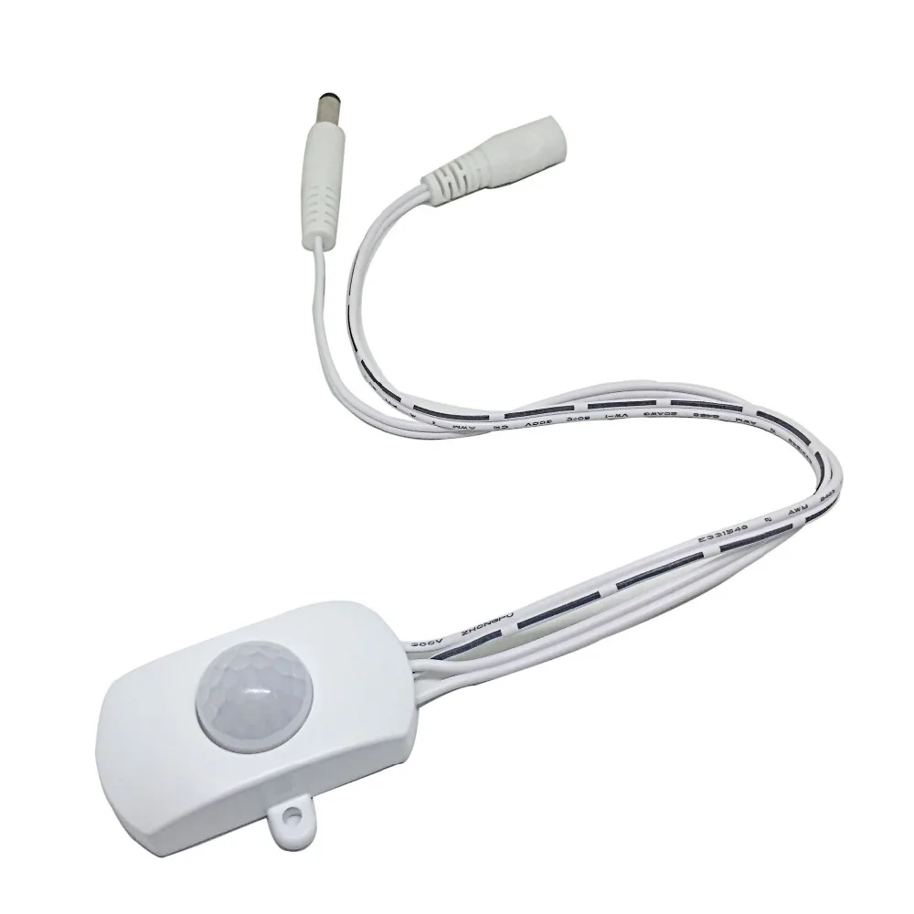 DC 5 24V 5A Infrared Automatic PIR Motion Sensor Switch with DC Plug