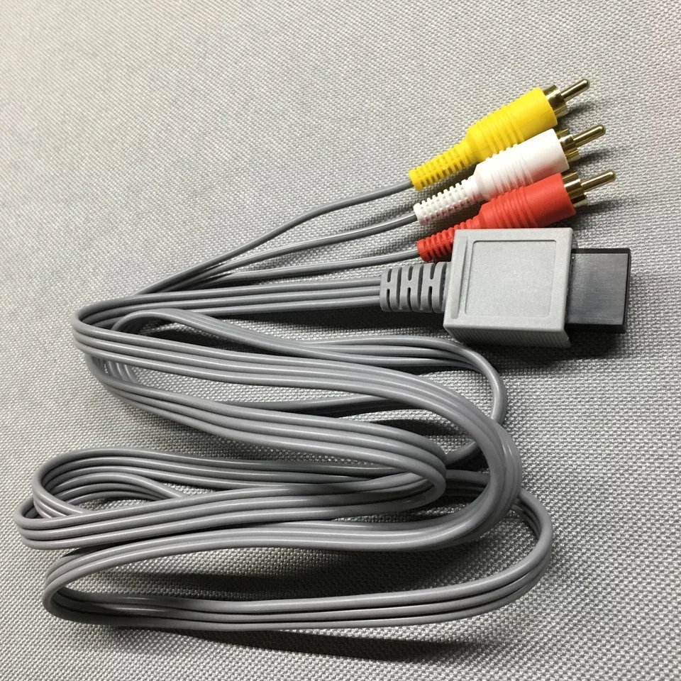 FZQWEG 1 8 м Аудио Видео AV кабель игра композитный 3 RCA видео позолоченный провод