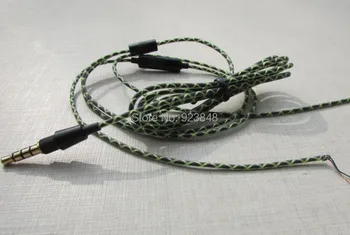 

diy earphone wire IE800 wire with mic