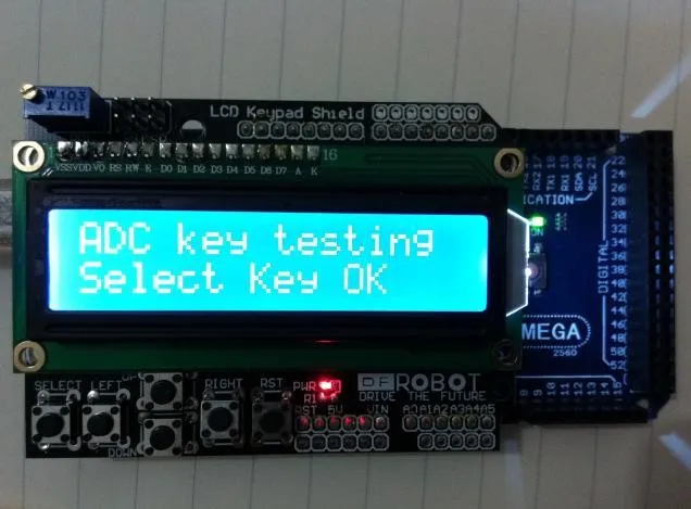 10 шт. ЖК-клавиатура Щит lcd 1602 lcd 1602 Модуль дисплей для Arduino ATMEGA328 ATMEGA2560 raspberry pi UNO синий экран