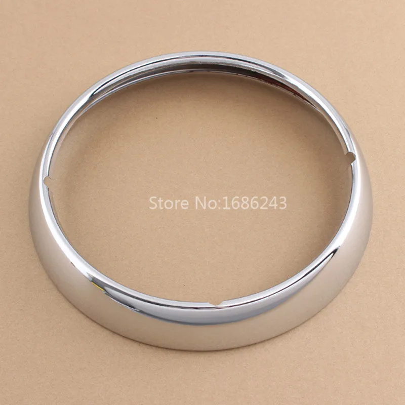 

7" Headlight lamp Trim Ring Chrome Fits For Harley FLHT FLHTC FLHX FLHR Glide Touring
