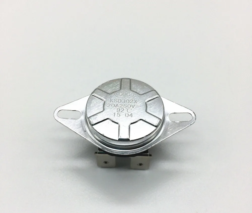 

KSD302 Snap-type thermostat/kick temperature switch,4- feet automatic reset 92 celsius degree