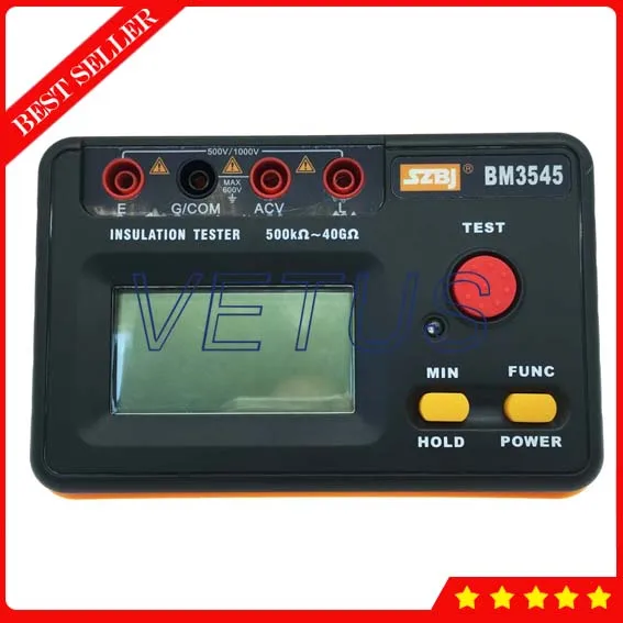 Высокоточный цифровой тестер изоляции BM3545 Megger|megger insulation resistance tester|megger testermegger test |