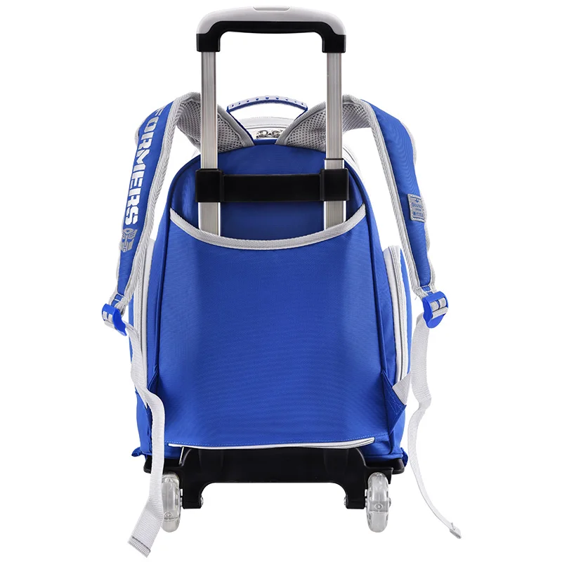 TRANSFORMERS school bags Boys trolley backpack kids wheeled travel bags with rainproof cover It?s lighten the load for children