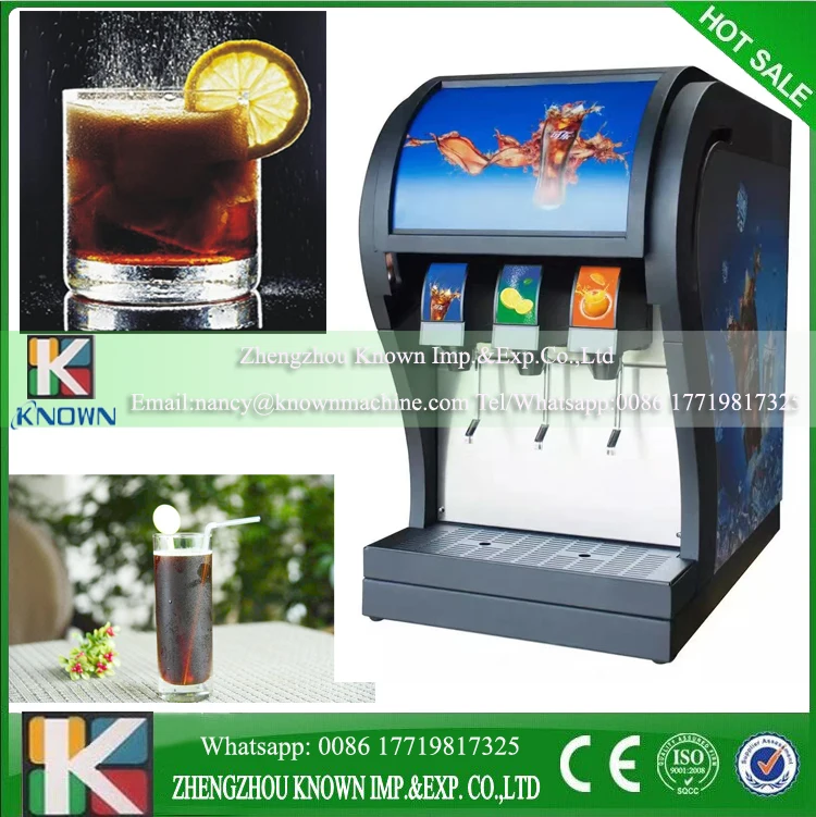Lowest price coke beverage post mix dispenser with best service 3pcs