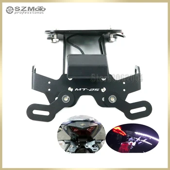 

For YAMAHA MT25 MT-25 MT 25 2015-2020 Motorcycle Tail Tidy Fender Eliminator Registration License Plate Holder frame LED Light