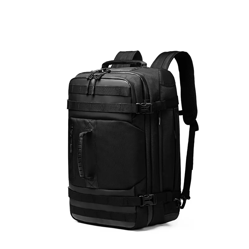 OZUKO Brand Man Backpack Fighter Men Back Bags Male Camouflage Bags Large Waterproof Black Backpack Laptop - Цвет: Черный