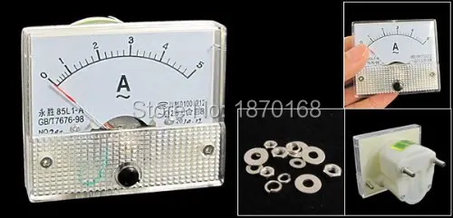 AC Analog Meter Panel 5A AMP Current Ammeters 85L1 0-5A Gauge | Инструменты