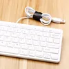 KEITHNICO 3Pcs Leather Cable Ties Earphone Line Wire management Winder Portable Compact Cable Organizer Tools ► Photo 3/5