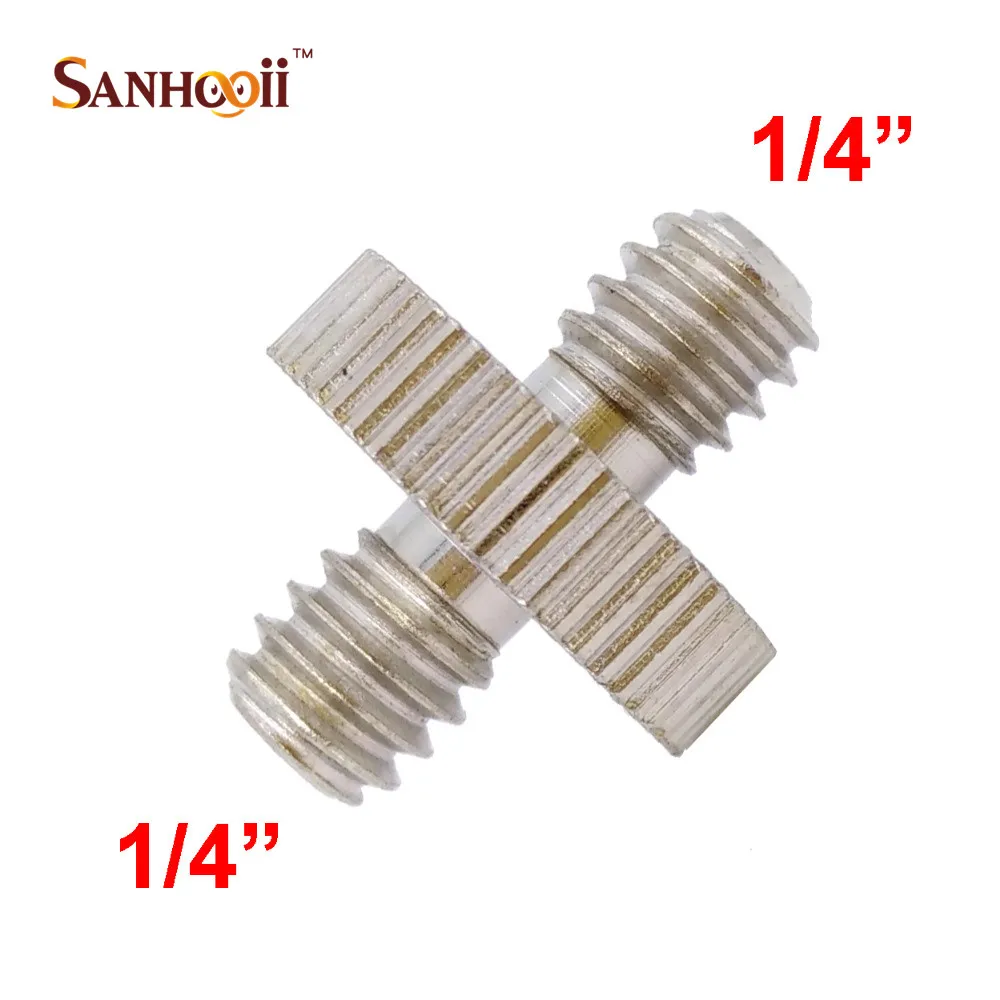 

2pcs Male 1/4 to Male 1/4 Convert Screw Adapter Digital Camera accessories for Quick Release Plate Tripod Monopod Ballhead DSLR