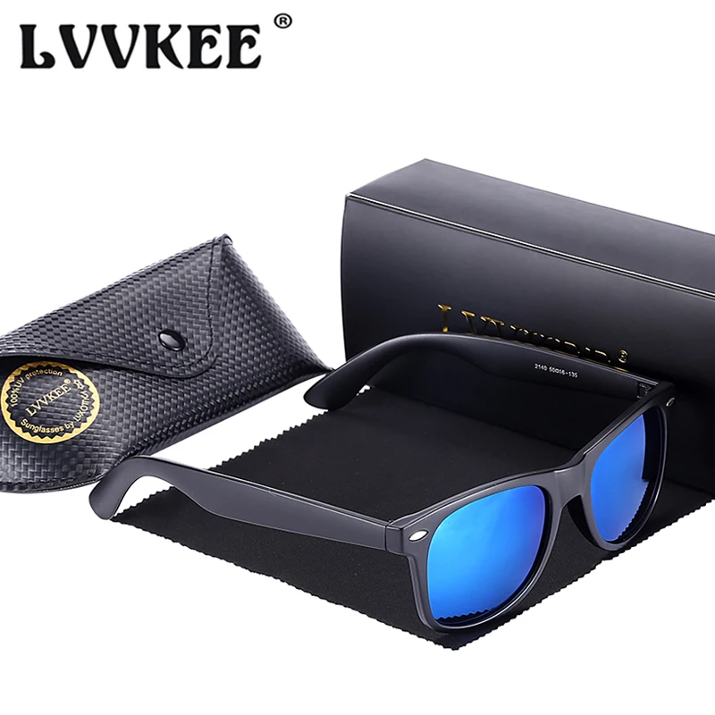 

Hot LVVKEE 2019 Brand Fashion Men Polarized Sunglasses Women Outdoors Driving Sun Glasses Retro Justin uv400 rays Oculos female