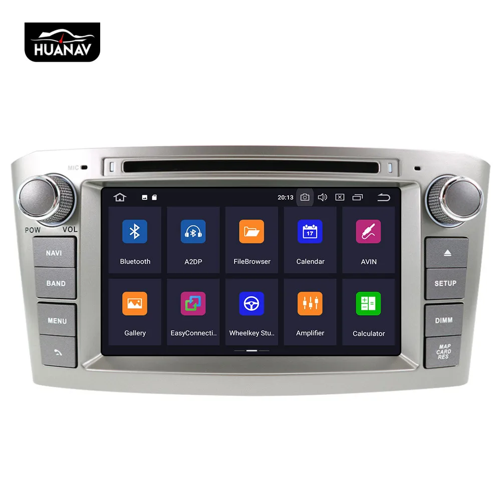 Discount Car DVD player GPS navigation for Toyota Avensis 2002-2008 T250 Android 9.0 multimedia 2 din Car Radio GPS auto stereo head unit 4