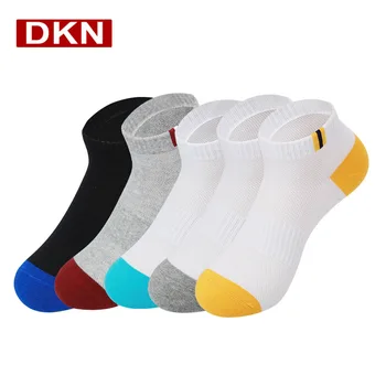 

5Pair/Lot High Quality Fashion Brand Summer Men&women Short Socks Mesh Breathable Men's Socks Slippers Casual Meias Masculino