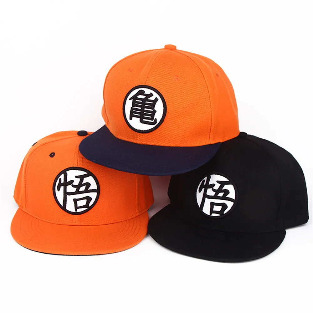 High Quality Cotton Dragon Ball Z Goku Baseball Caps Hats For Men Women Anime Dragonball ...