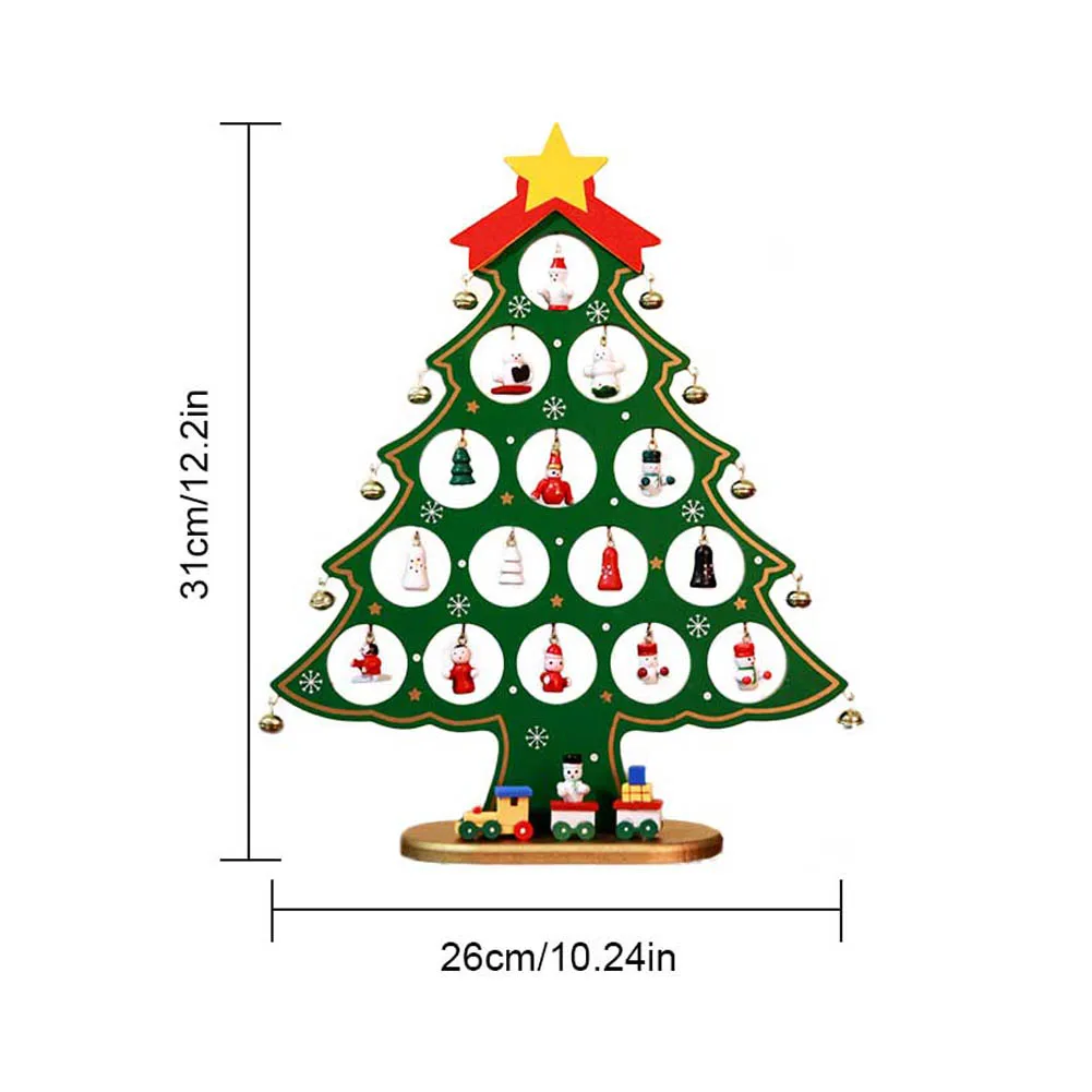 Рождественская елка настольное украшение Рождественское украшение для окон Рождественское украшение 3 цвета s m l 3 размера