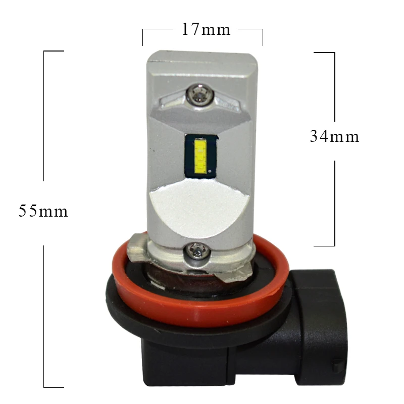 JSTOP светодиодный противотуманный светильник H11 7,5 Вт 1860SMD Светодиодные Автомобильные противотуманные фары внешние огни canbus лампы H11 светодиодные 12-24В переменного тока лампы 6000K автомобильный противотуманный светильник s