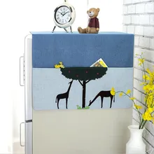 Многоцелевой домашний холодильник решетки Пыленепроницаемый Чехол складной хлопок ткань холодильник мешок организовать хранения Чехол