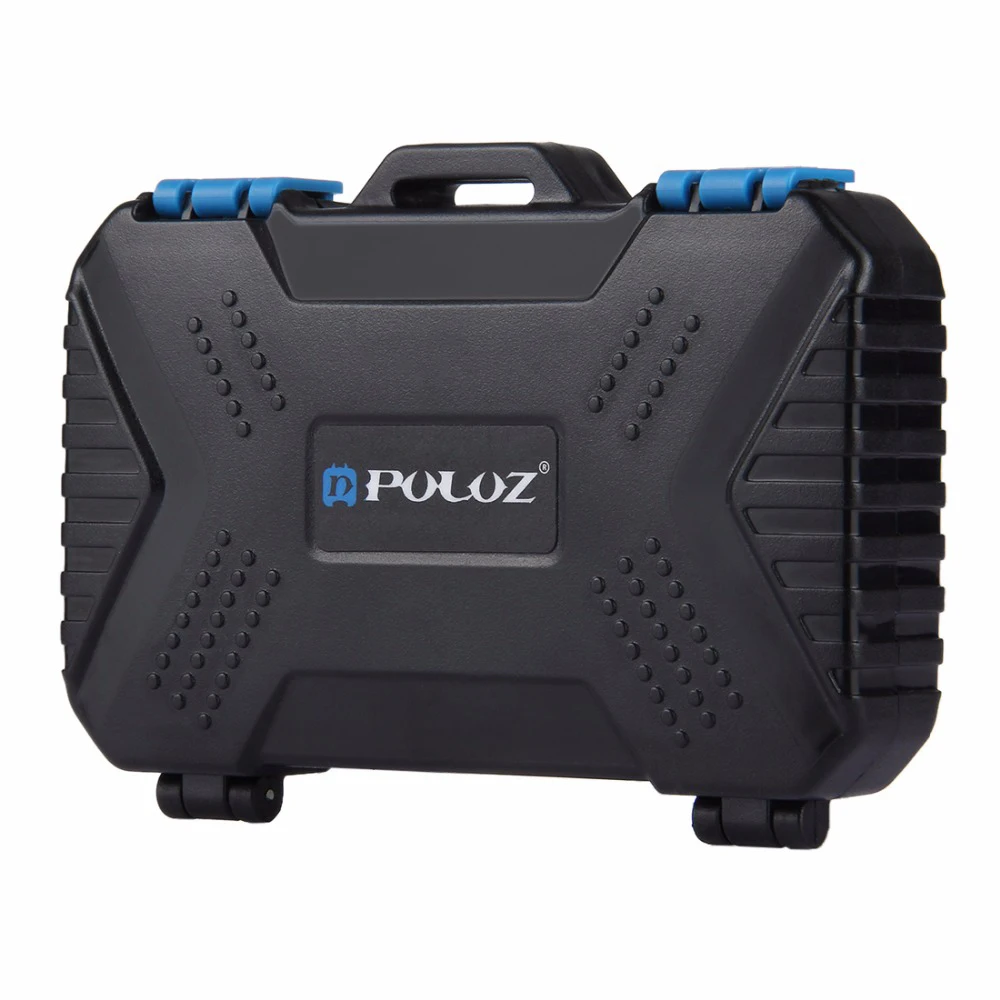 PULUZ Card Reader 22 in 1 Waterproof Memory SD Card Case Storage Box for 1Standard SIM 5