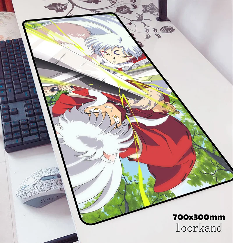 Anime Inuyasha Kikyou Keyboard GAME Mouse Pad Table Mat Collection Gift 70*40CM 