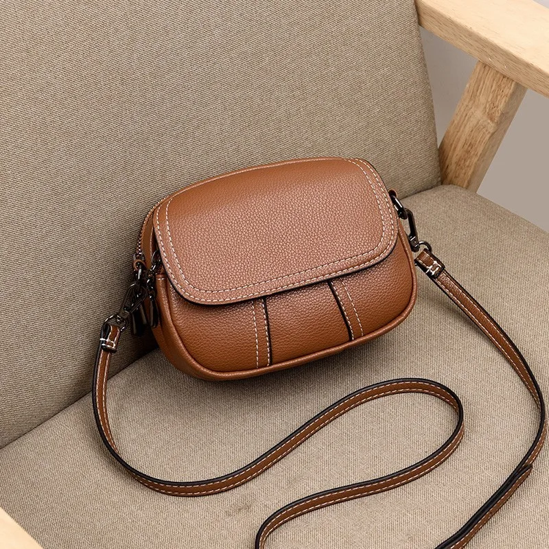 Kopen 2019 Vintage Crossbody Tassen Voor Vrouwen Luxe Merk Vrouwelijke Lederen Schoudertas Ladeis Sac A Main Messenger Flap Tassen Voor meisjes
