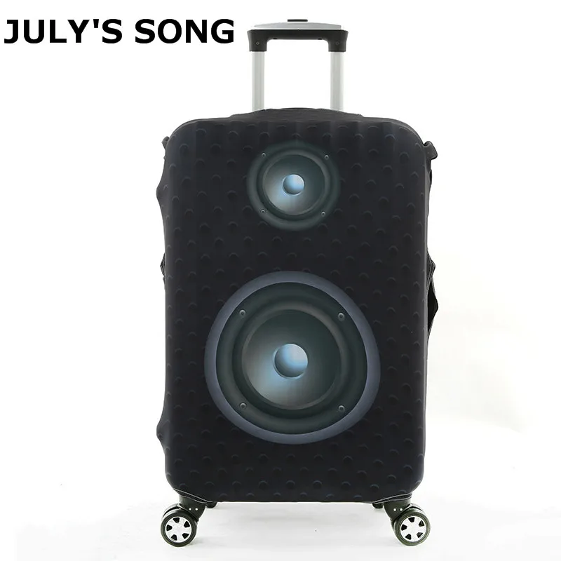 

JULY'S SONG Luggage Protective Cover For 18 to 32 inch Trolley Suitcase Elastic Dust Bags Luggage Case Travel Accessories Supply