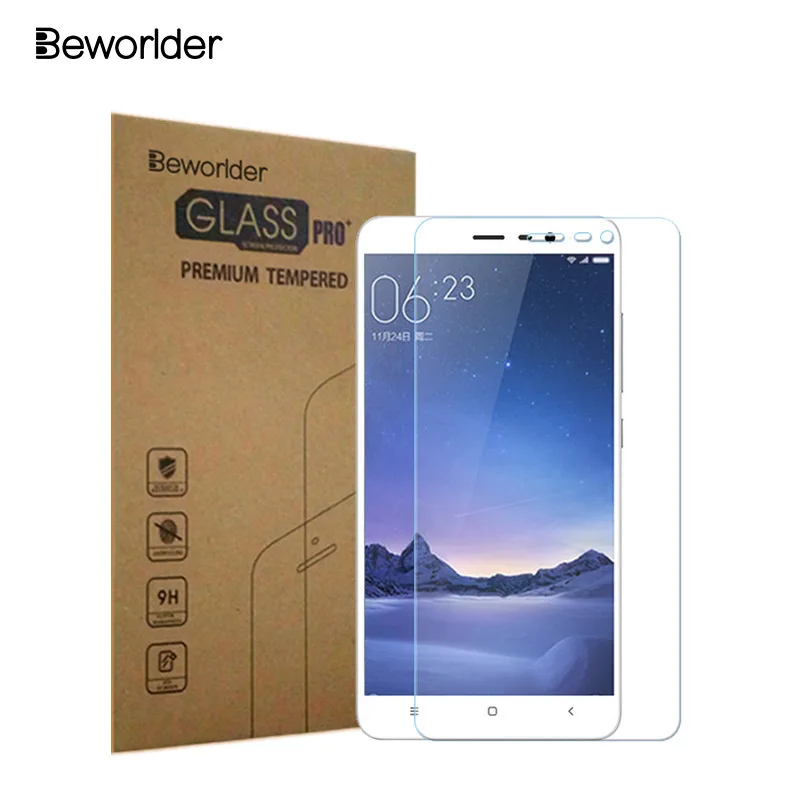 Защитная пленка для экрана телефона Xiaomi Redmi Note 3/Redmi 3 Pro 150 мм из закаленного стекла