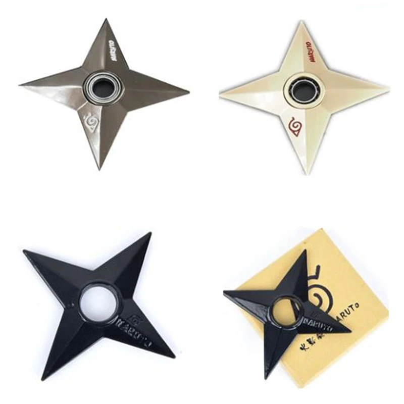 

Japanese Classic Anime Naruto Rotates Shuriken Dart Bearing Rotates Anime Weapon Variety Adult Children Model Toy Gift.