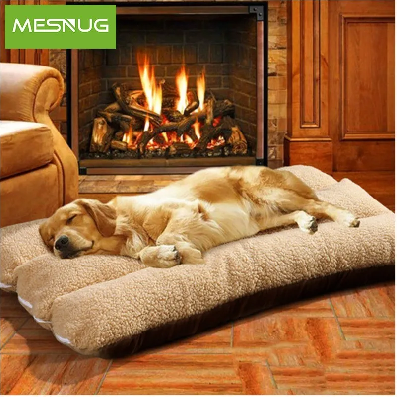 

MESNUG Quality Soft Dog Beds For Large Dogs Mat Home Pet Bed Thick Warm Removable Cover Washable Small Medium Big Puppy Pet Bed