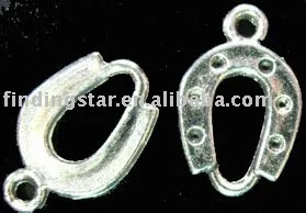 

FREE SHIPPING 240Pcs Tibetan silver crafted horseshoes drops A1169