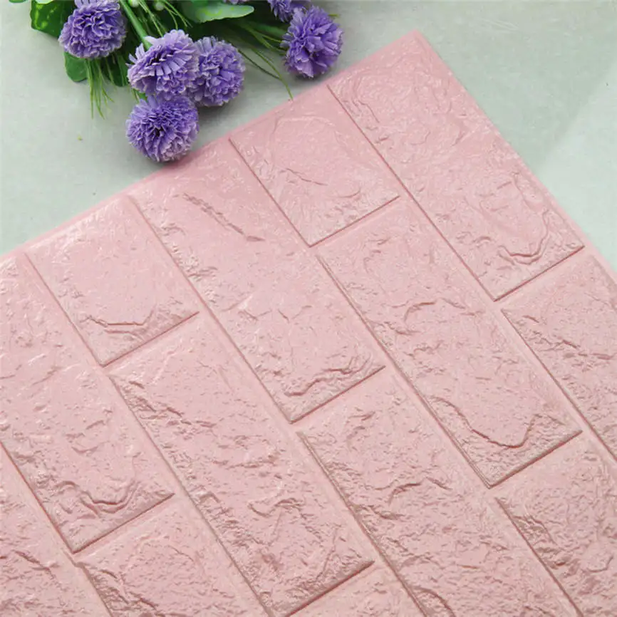 Brick70 * 77 см обои 3D Кирпич ПЭ пена панели обоев декорация для комнаты каменное